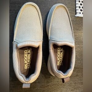 RUGGED SHARK Men's Comfort Casual Shoe, SAN-ROC Comfort-Feel Sock-Fit Slip-on.